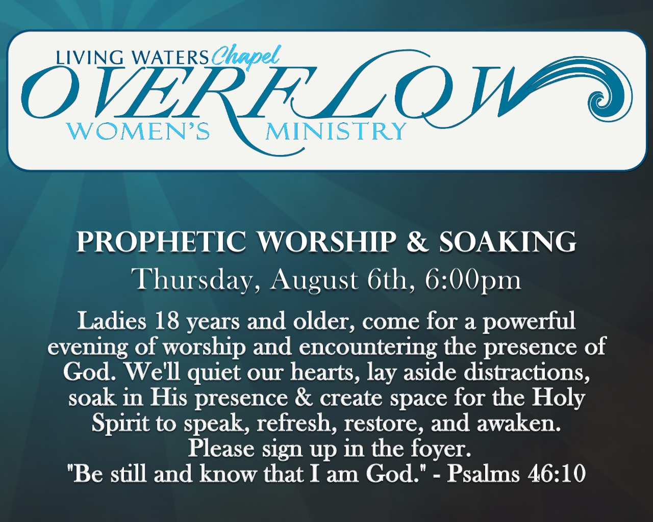 LWC Overflow Women's Ministry