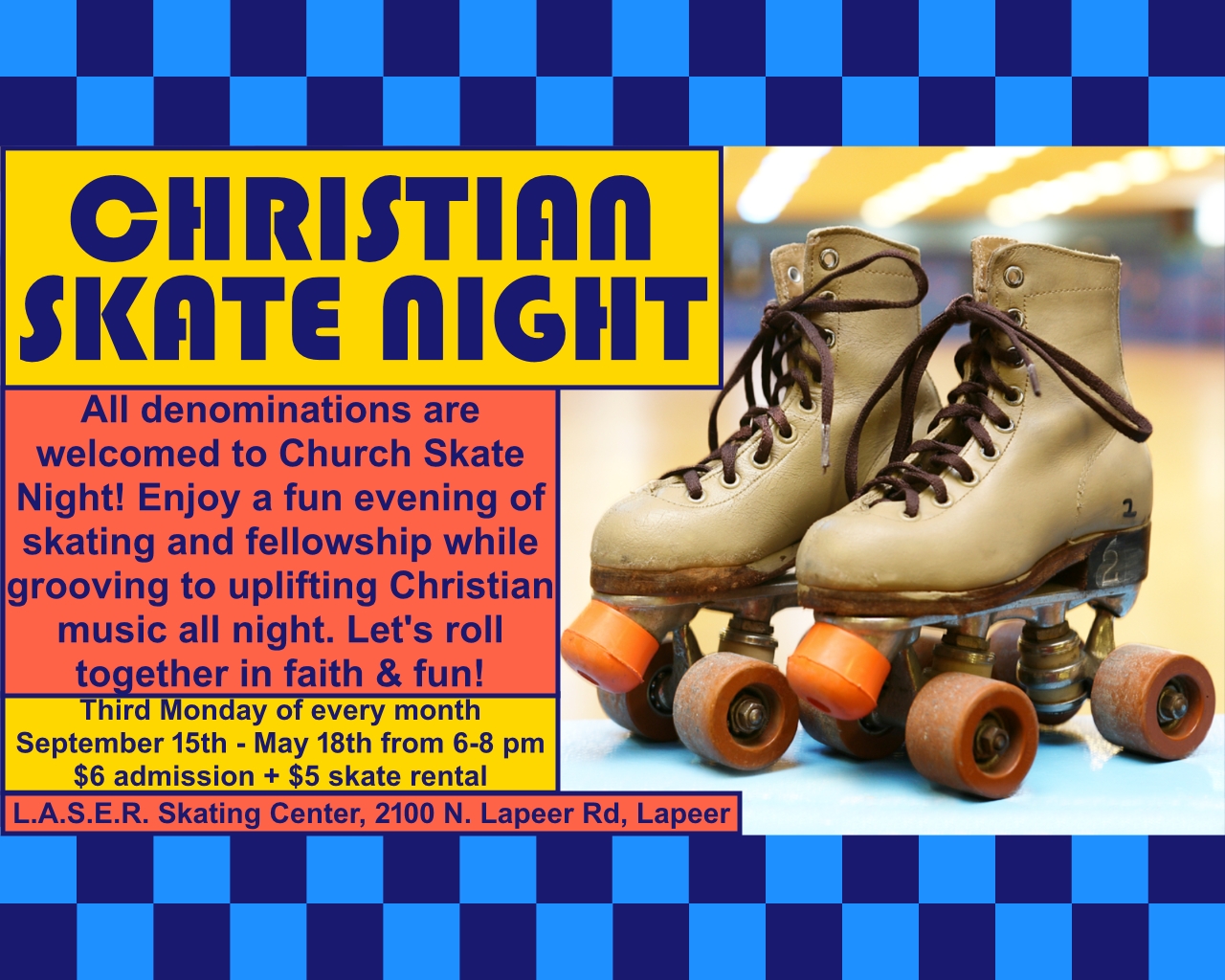 Christian Skate Night