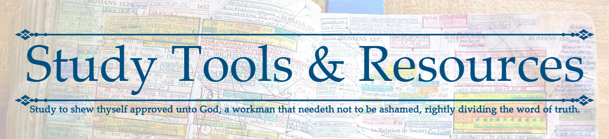 Study Tools & Resources